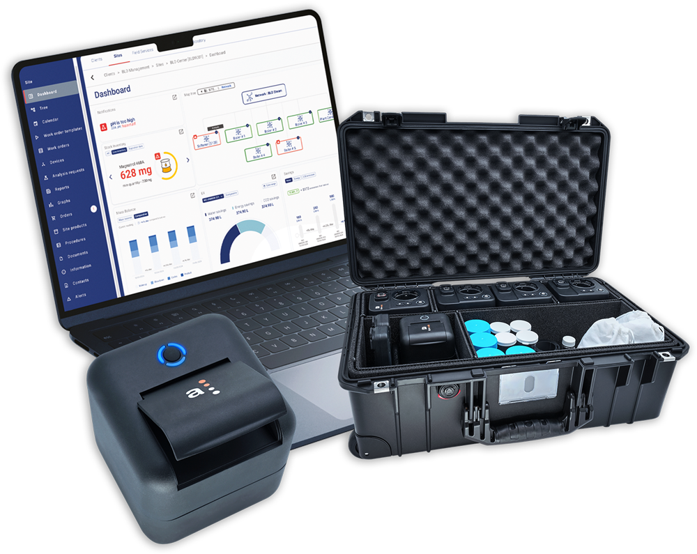 Interface de gestion automatisée des systèmes d’eau